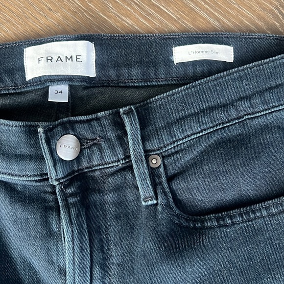 Men’s Frame denim L’Homme Slim - size 34 - Picture 3 of 8